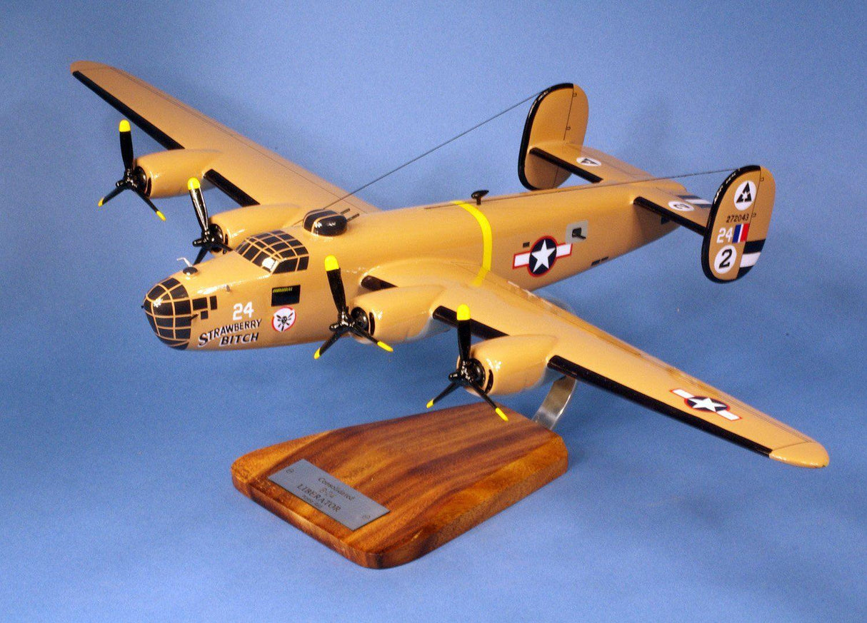 b-24d liberator "strawberry bitch" 512bs/376bg ploesti raid