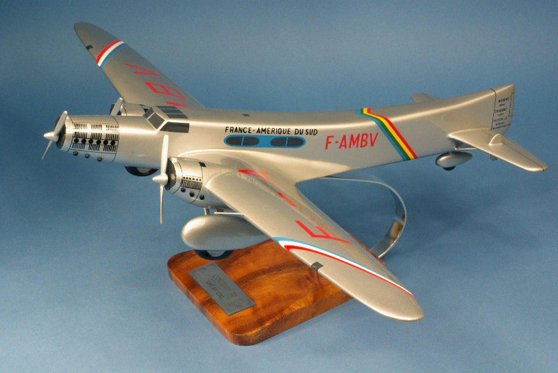 Maquette en bois couzinet 71 'arc en ciel' f-ambv jean mermoz