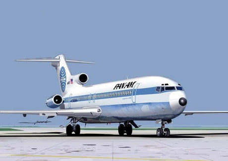 Maquette 1/72 BOEING 727-200 PAN AM MACH2 MAQUETTES A CONSTRUIRE MACH 2