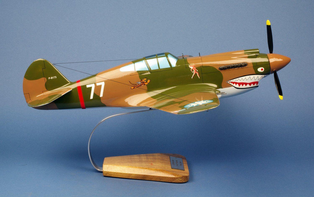 p-40c warhawk 3rd sq flying tigers "hell's angels"