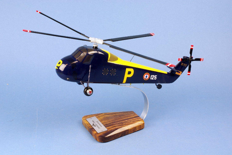 maquette en bois sud aviation hss-1 seabat marine