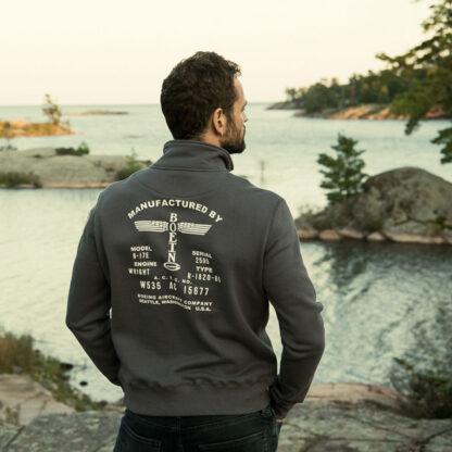 veste boeing vintage zippe - red canoe