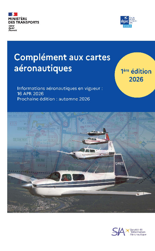 Complément aux cartes aéronautiques 2026