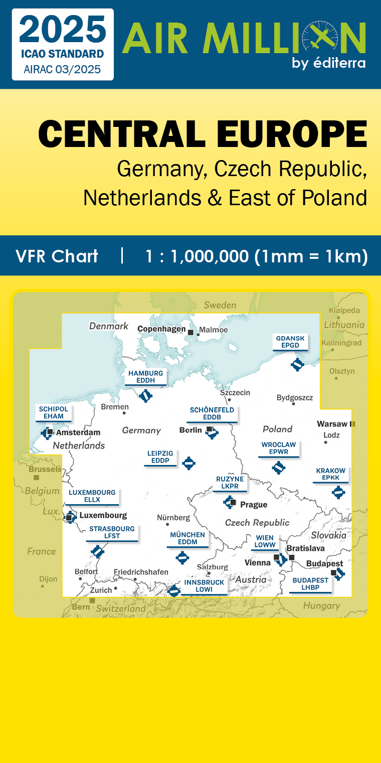 CARTE AIR MILLION EUROPE CENTRALE 2025