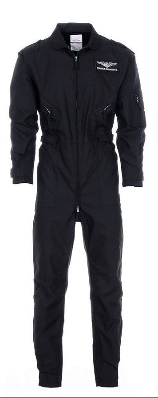 Combinaison de vol noire Van Os