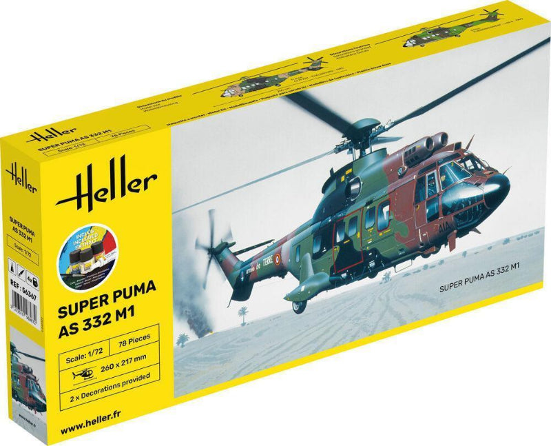 Kit Maquette SUPER PUMA AS 332 M1 - Heller (56367) - LA BOUTIQUE DU PILOTE
