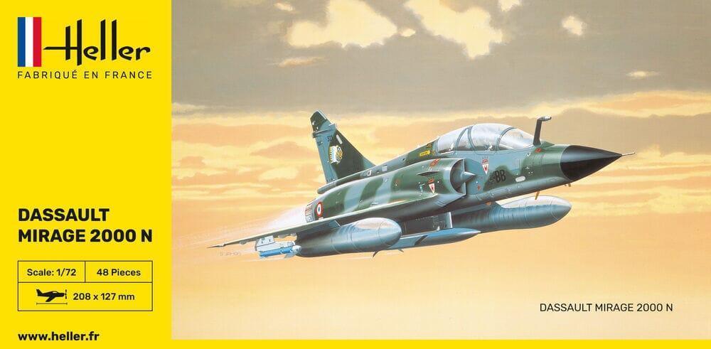 Maquette DASSAULT MIRAGE 2000 N - Heller MAQUETTES A CONSTRUIRE Heller
