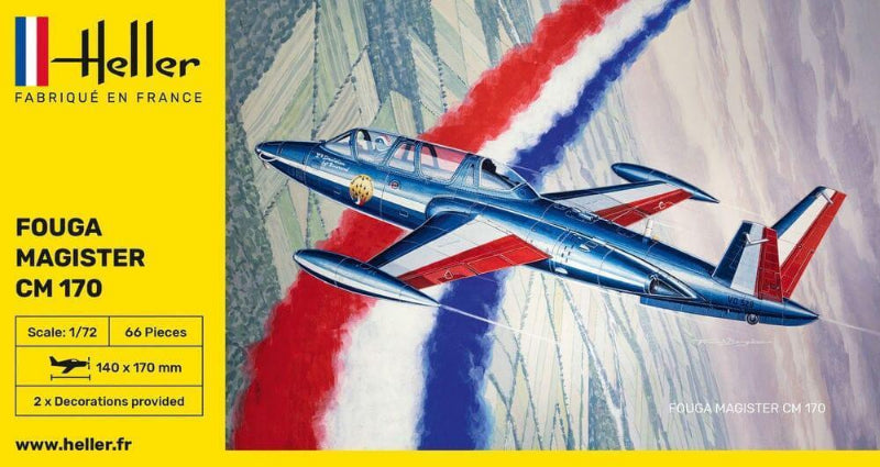 Fouga Magister CM 170 (30510) en 1:48