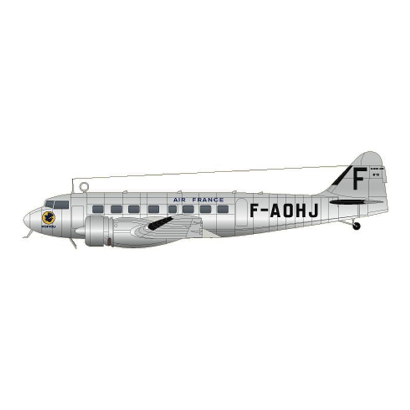 Ancien Avion De Ligne Dinky Toys Bloch 220 – Zamak Gris, Collection Meccano France