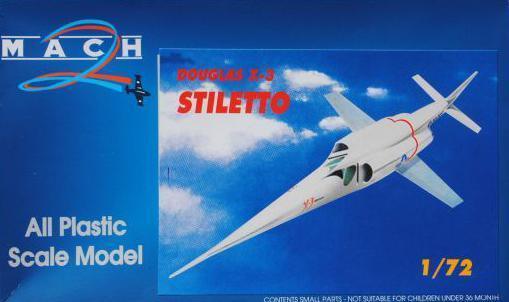 maquette douglas x-3 - stiletto