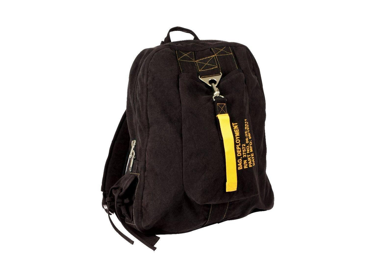 sac vintage flight noir