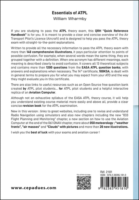Essentials of ATPL édition 2 - William Wharmby