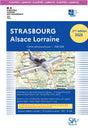 Carte VFR plastifiée Strasbourg Alsace Lorraine 2e édition 2025 du SIA