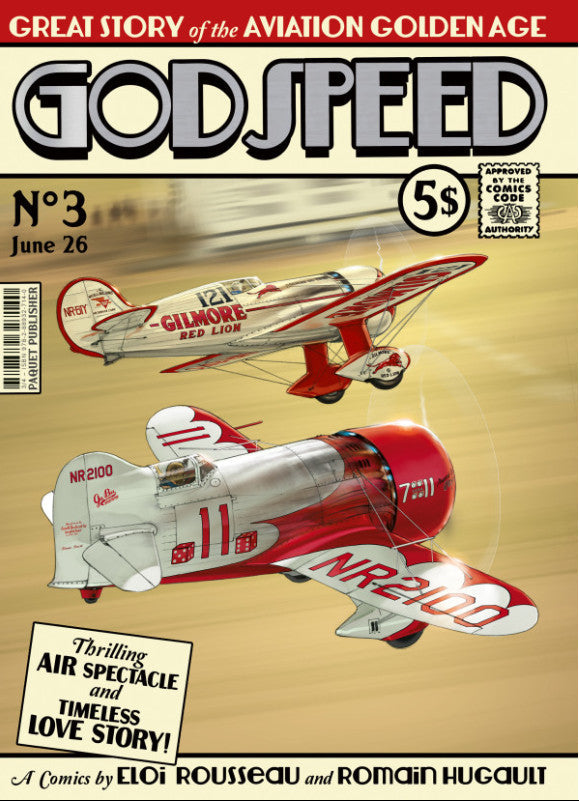 Godspeed comics - Numéro 3, ed. limitée  - Romain Hugault