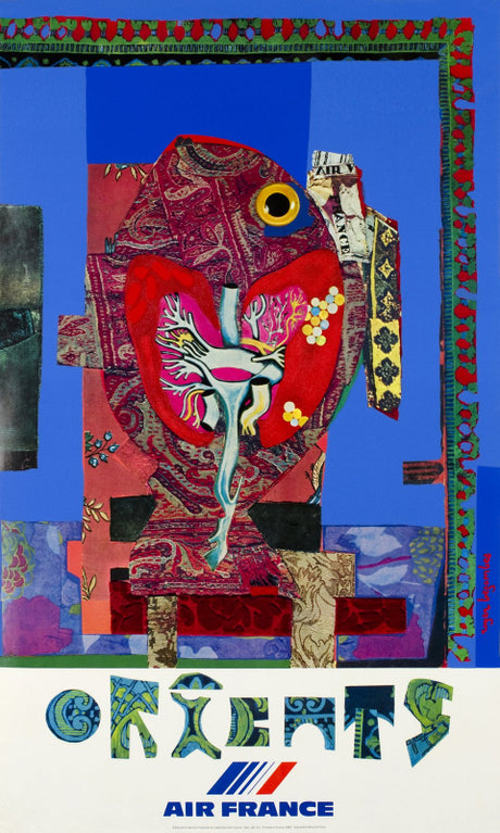 Affiche Air France Orients