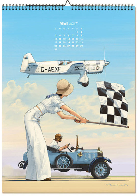 Calendrier Pin-Up 2027 -  Romain Hugault