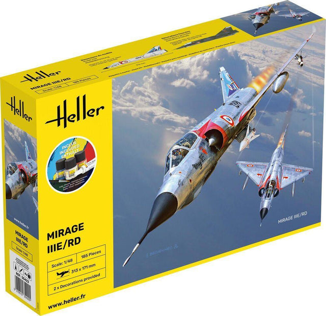 Kit Maquette Mirage IIIE/RD - Heller 30422 - LA BOUTIQUE DU PILOTE