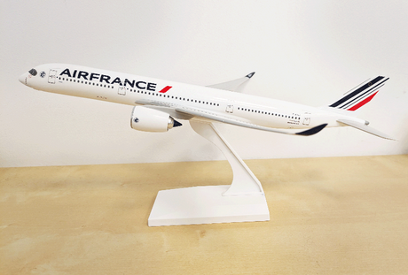 Photo de la maquette représentant l'avion Arbus 350