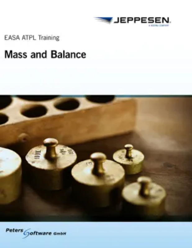 Mass and balance, livre édité chez Jeppesen