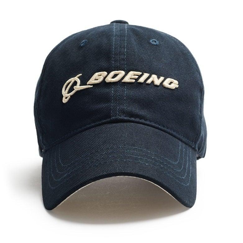 casquette boeing logo 3d - red canoe