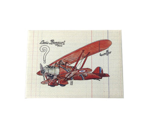 Magnet Canevas : Point d'interrogation - Lapin