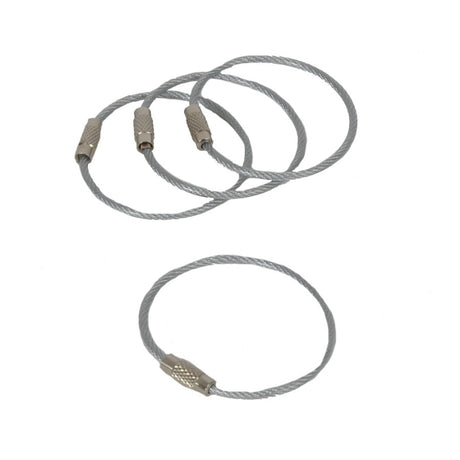 Ensemble de 4 anneaux metalliques Dimatex