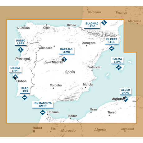 Carrte Espagne et Portugal Air  %Million 2026 Editerra