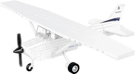 Jouet Maquette Cessna 172 Skyhawk Blanc - Cobi - LA BOUTIQUE DU PILOTE