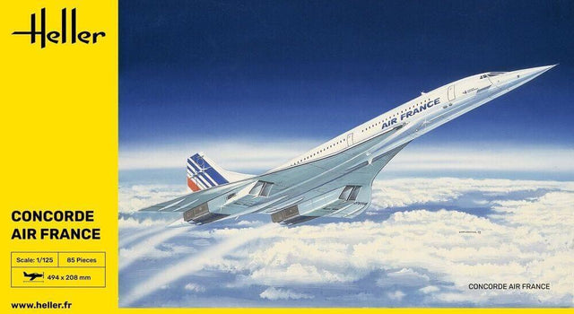 Maquette CONCORDE AIR FRANCE - Heller MAQUETTES A CONSTRUIRE Heller