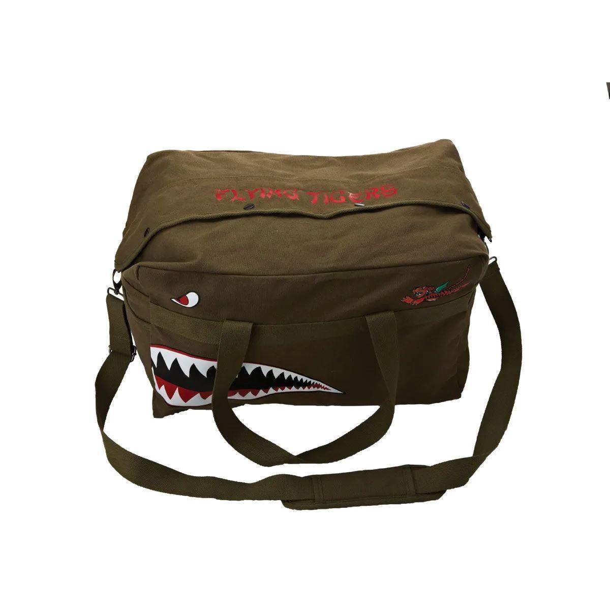 Sac "Duffel Bag" Flying Tigers Bagagerie - Maroquinerie LA BOUTIQUE DU PILOTE