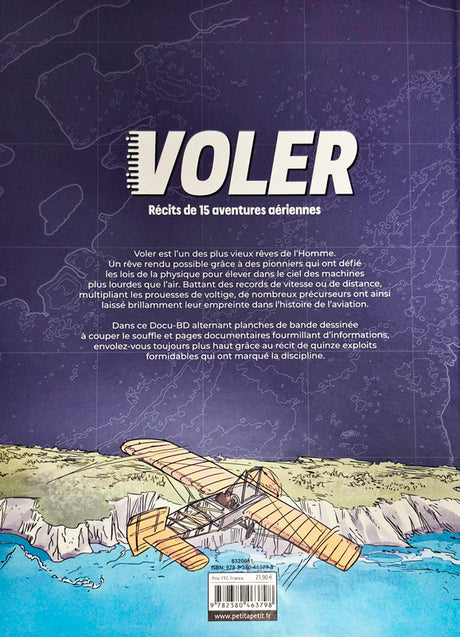Voler, récits de 15 aventures aériennes - Ouvrage collectif