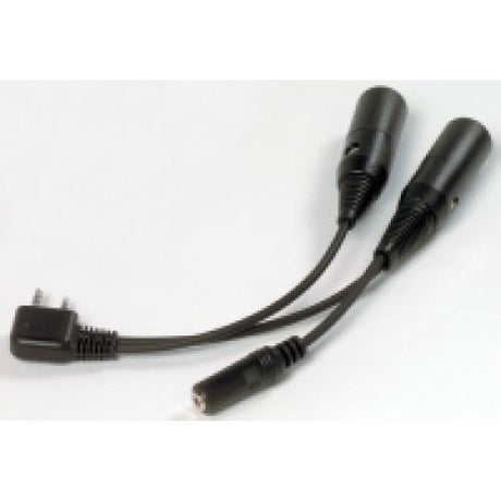 adaptateur casque aviation générale pour icom a6-a22-a24