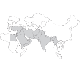 ifr paper chart services - ames01 - middle east and south asia - enroute high/low