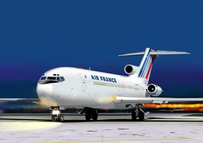 Maquette 1/72 BOEING 727-200 AIR FRANCE MACH2 MAQUETTES A CONSTRUIRE MACH 2