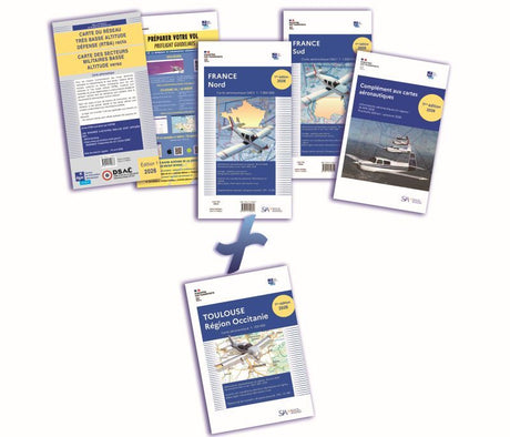 Documents VFR 2026 + Carte Toulouse - SIA