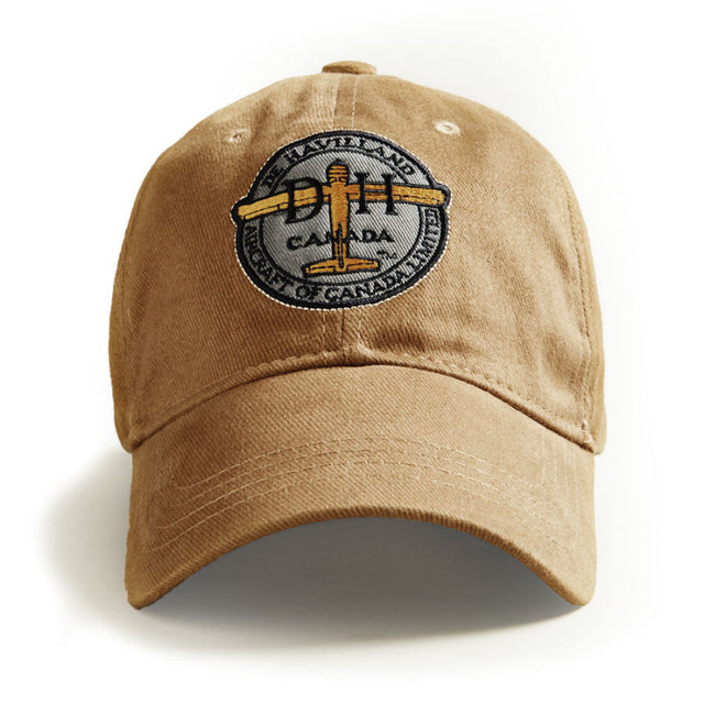 Casquette couleut Ocre De Havilland de la marque Red Canoë, vue avant