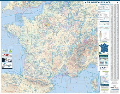 PRE-COMMANDE CARTE AIR MILLION MURALE 2024 - LA BOUTIQUE DU PILOTE