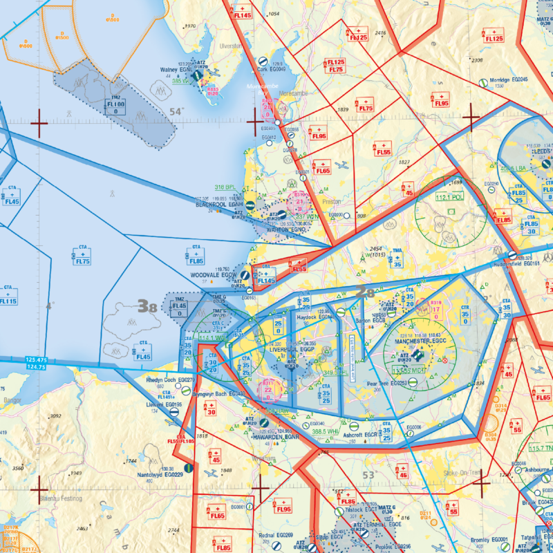 Carte Air Million Royaume-Uni et Irlande 2026 Editerra (1/1 000 000)