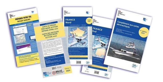 DOCUMENTS VFR 2024 -1 ere édition SIA - LA BOUTIQUE DU PILOTE