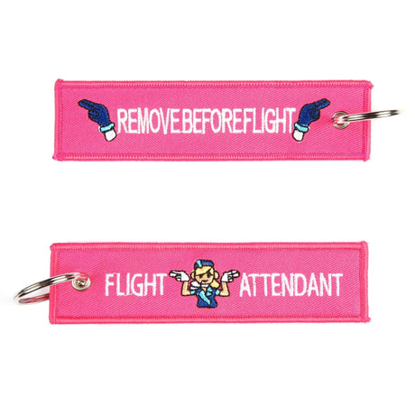 Flamme Flight Attendant / Remove Before Flight Accessoires avion LA BOUTIQUE DU PILOTE