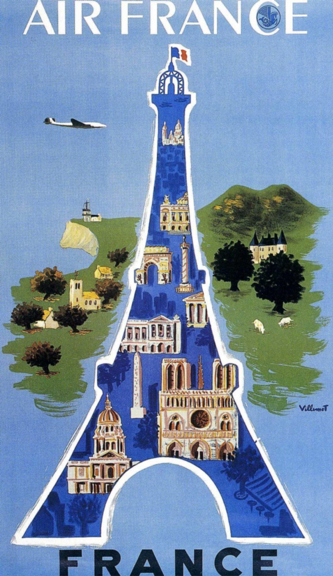 affiche musee air france 50 cm x 70 cm - france