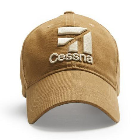 casquette cessna tan