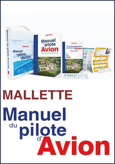 mallette du manuel du pilote d'avion - 19e édition