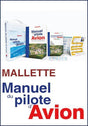 mallette du manuel du pilote d'avion - 19e édition