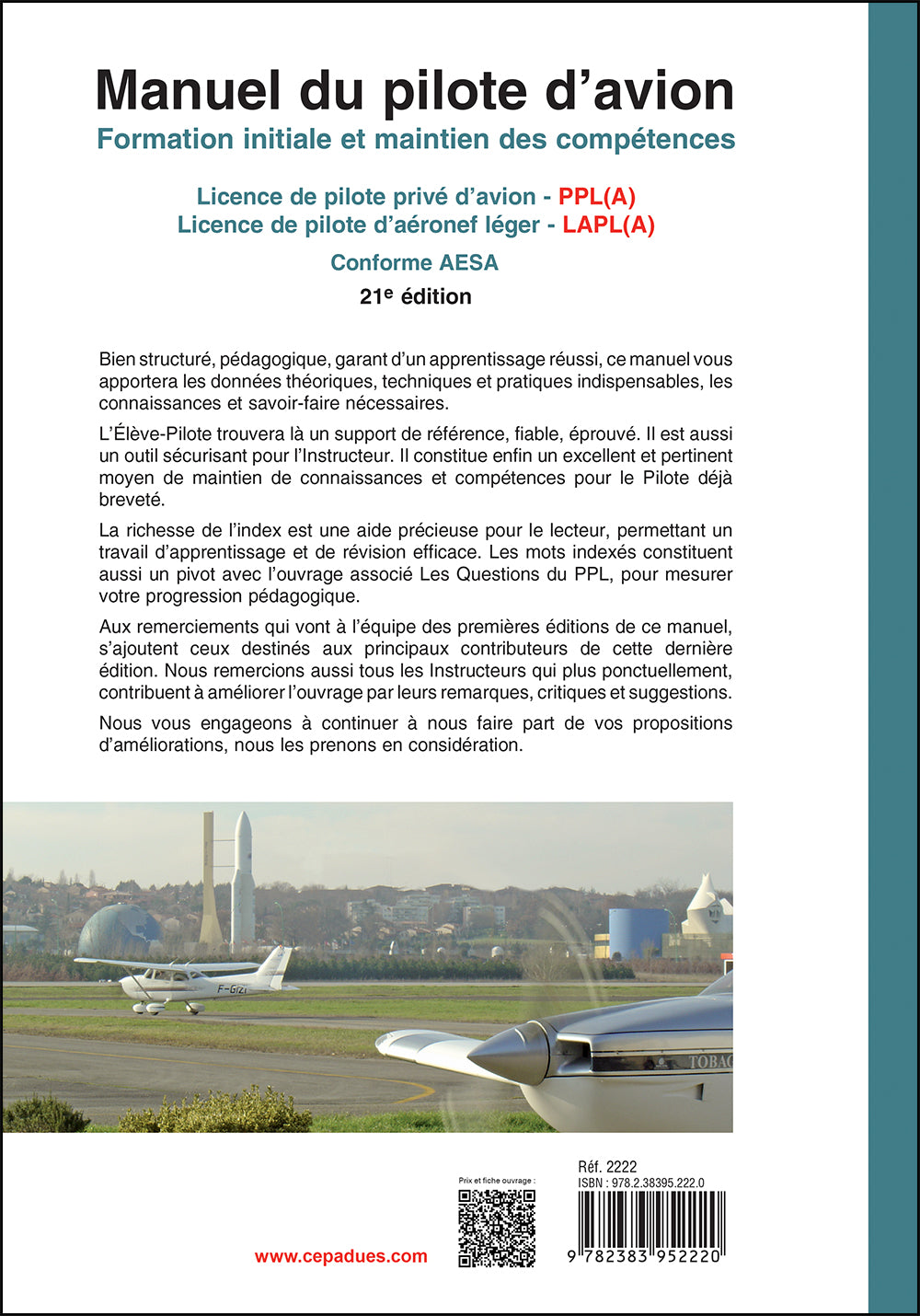 Manuel du pilote d'avion - 21e édition - Collectif Manuel Avion