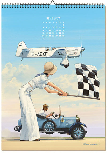 Calendrier Pin-Up 2027 -  Romain Hugault