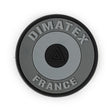Patch en gomme avec velcro Dimatex