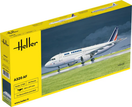 Boîte du kite de construction de l'avion Airbus 320 échelle 1 /125