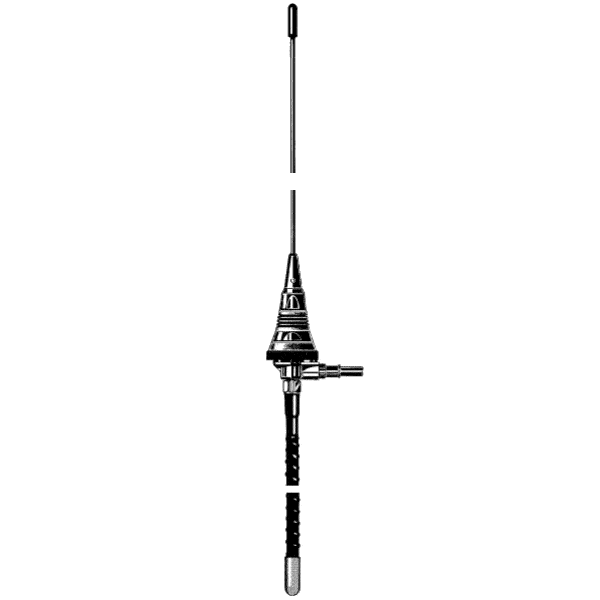 antenne 1/2 onde vhf aviation pour utilisation sur aéronef