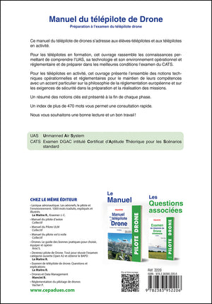 Manuel du télépilote de drone 9e édition - Régis Le Maitre et Bastion Mancini